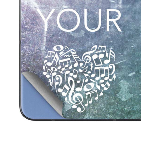 Sing With All Your Heart Galaxy Z Fold5 5G Skin